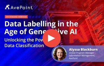 AvePoint Webinar